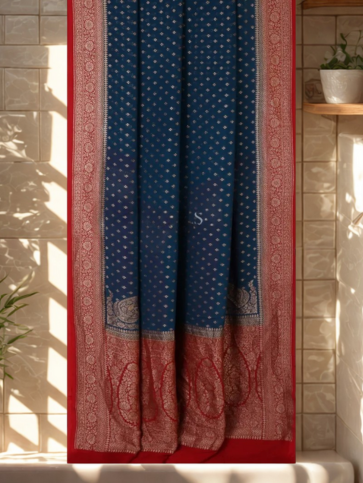 Designer Anarkali Style Saree